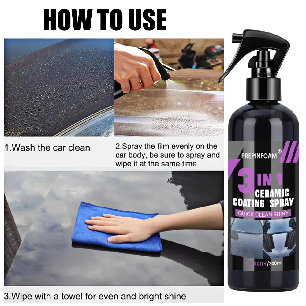 Nano Ceramic Car Coating – Hydrophobic Shine & Scratch Protection